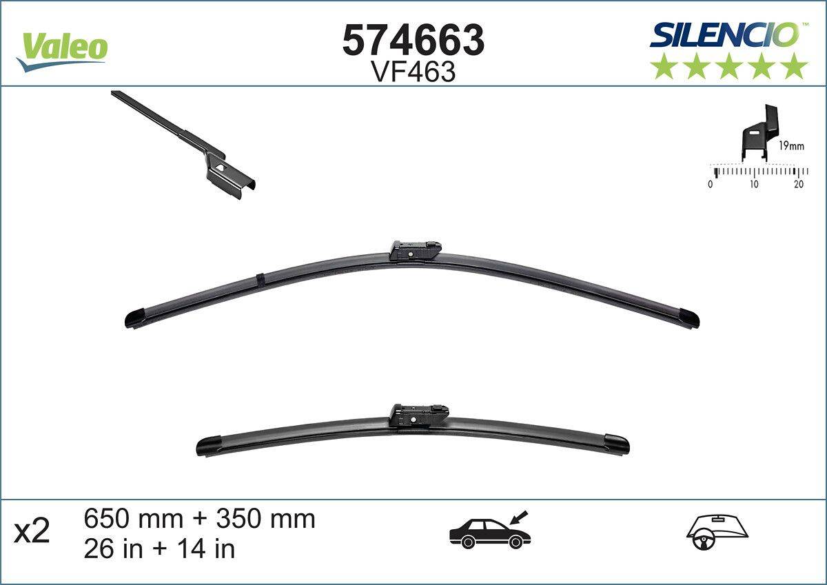 Valeo 574663 Wischblatt