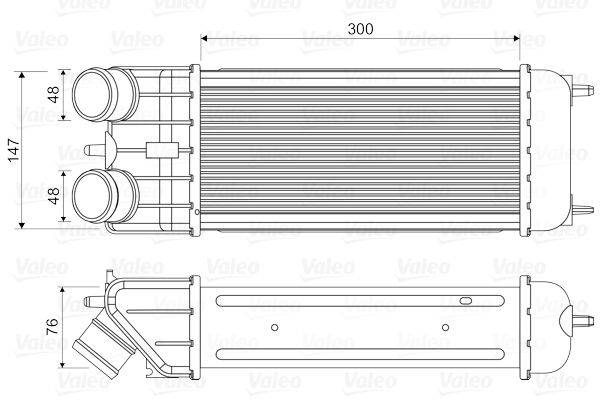 Valeo 818663 Ladeluftkühler