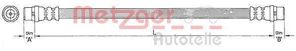 Metzger 4110364 Bremsschlauch