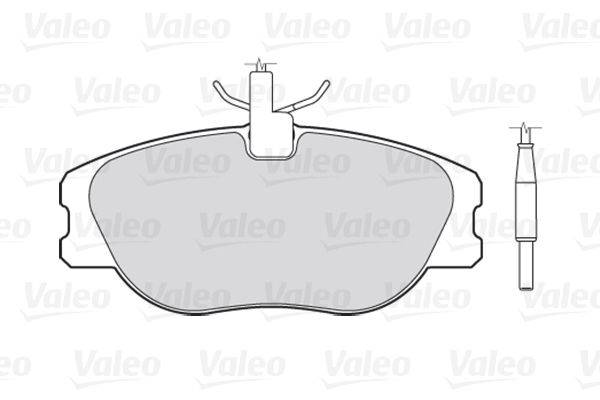 Valeo 301064 Bremsbelagsatz, Scheibenbremse