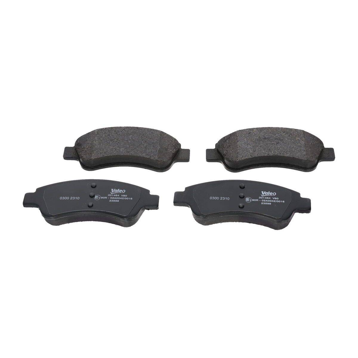 Valeo 301464 Bremsbelagsatz, Scheibenbremse