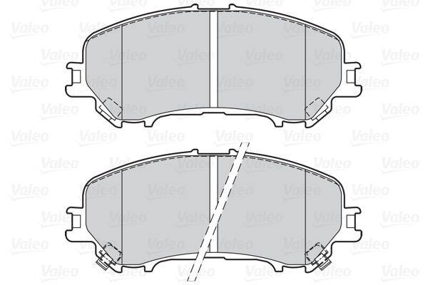 Valeo 302164 Bremsbelagsatz, Scheibenbremse