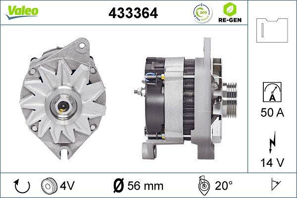 Valeo 433364 Generator