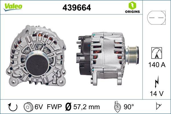 Valeo 439664 Generator
