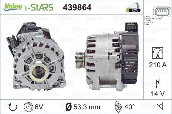 Valeo 439864 Startergenerator