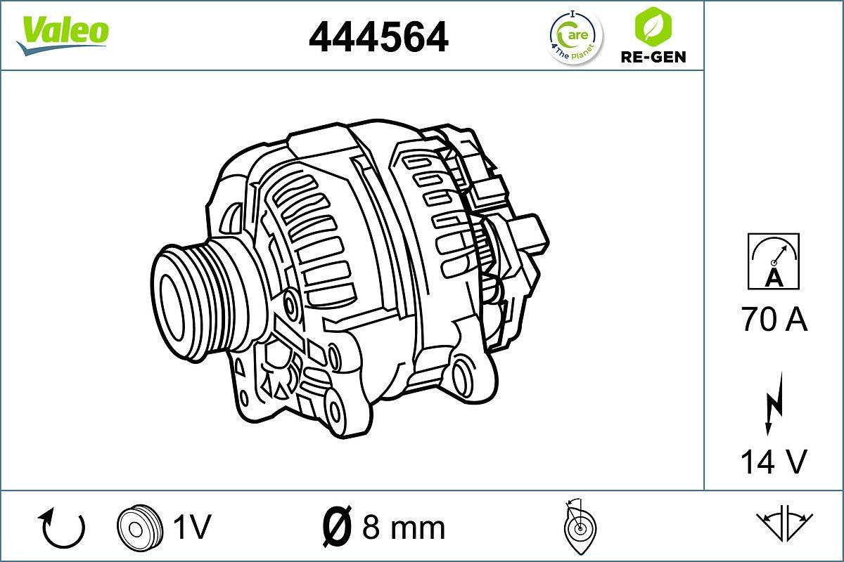 Valeo 444564 Generator