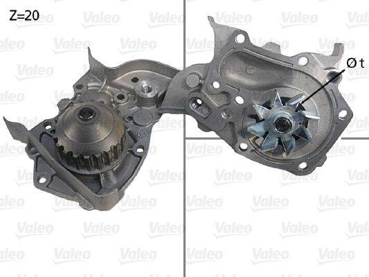 Valeo 506564 Wasserpumpe, Motorkühlung