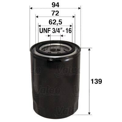 Valeo 586015 Ölfilter