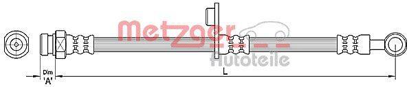 Metzger 4110265 Bremsschlauch