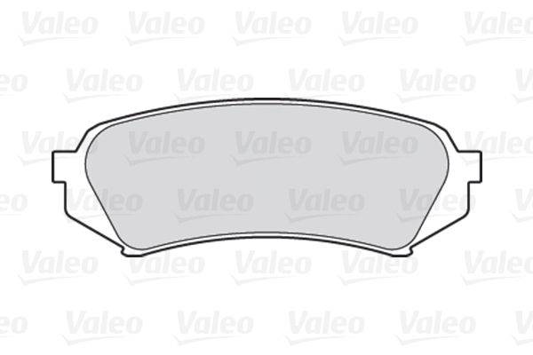 Valeo 301865 Bremsbelagsatz, Scheibenbremse