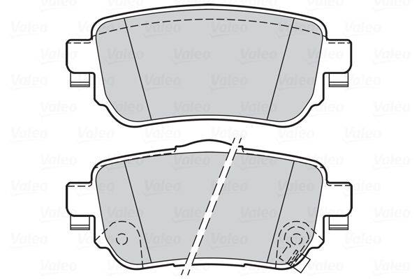 Valeo 302165 Bremsbelagsatz, Scheibenbremse