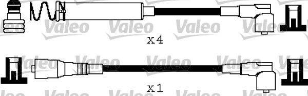 Valeo 346665 Zündleitungssatz