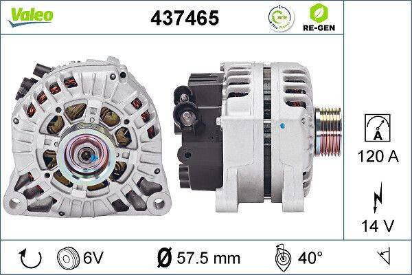 Valeo 437465 Generator