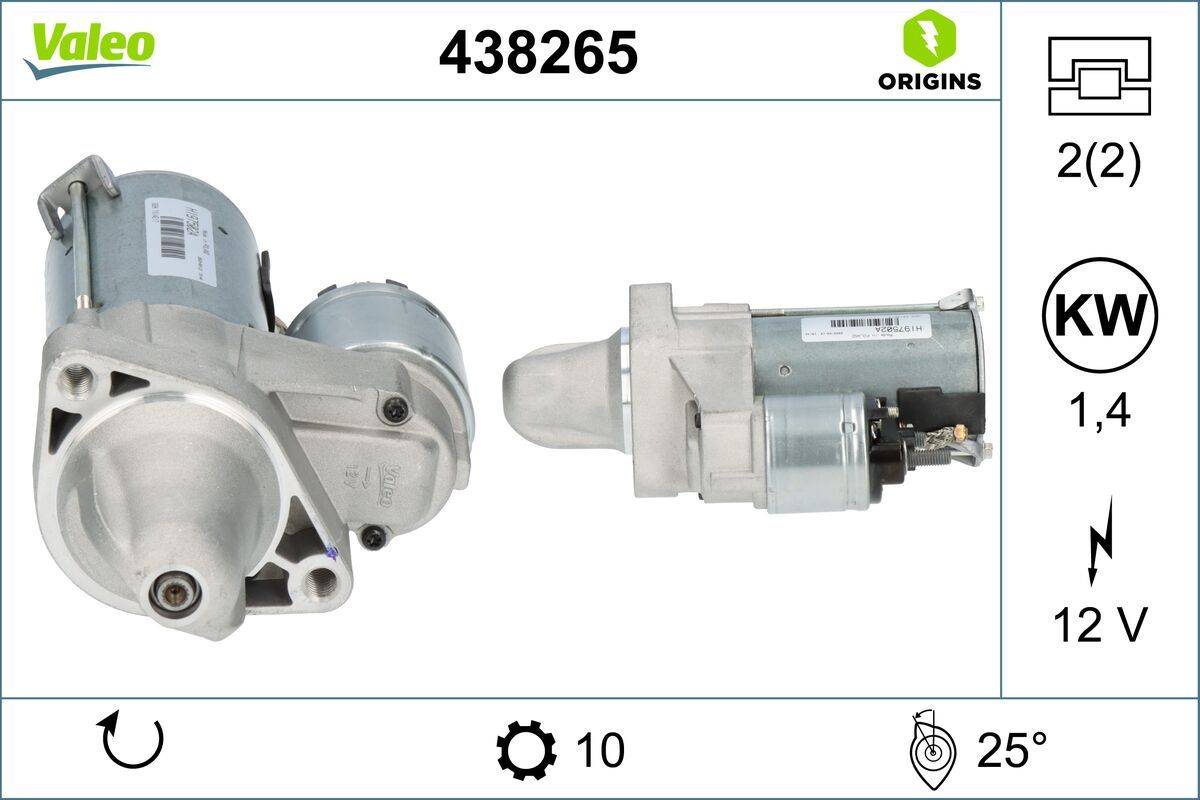 Valeo 438265 Starter
