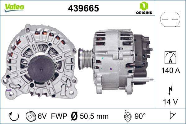 Valeo 439665 Generator