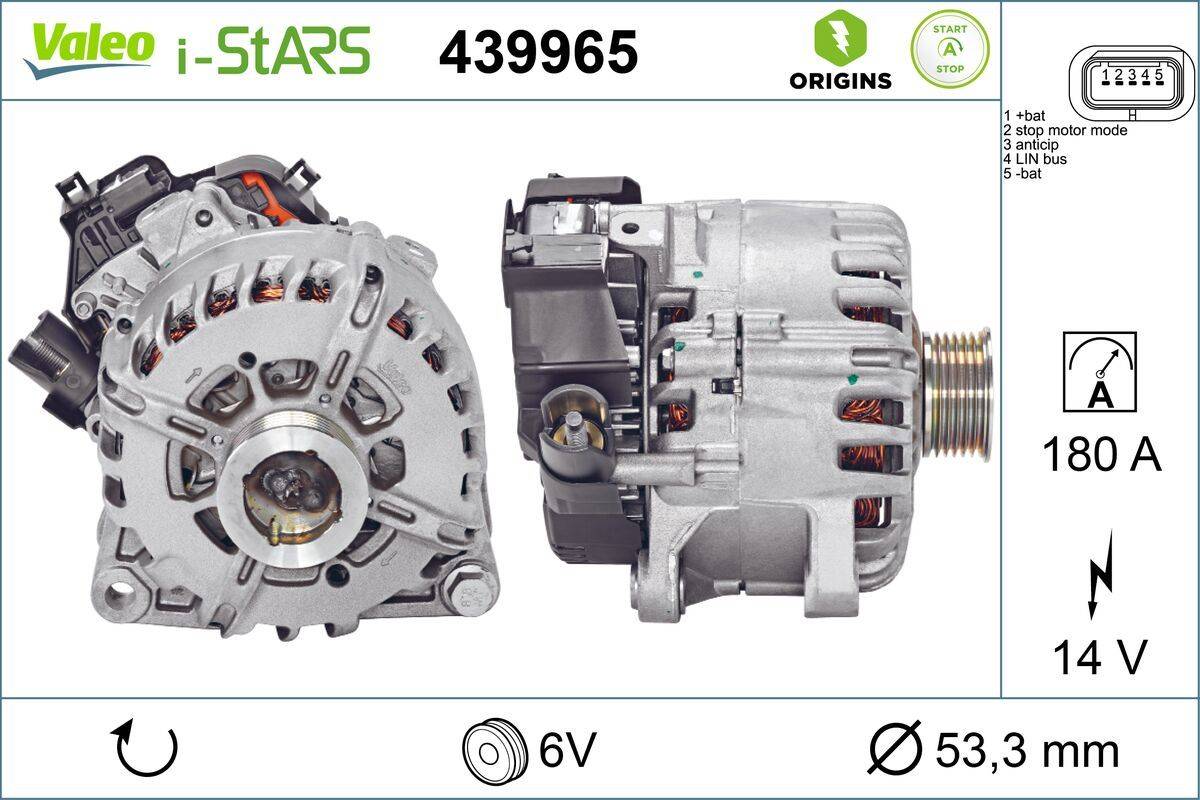 Valeo 439965 Startergenerator