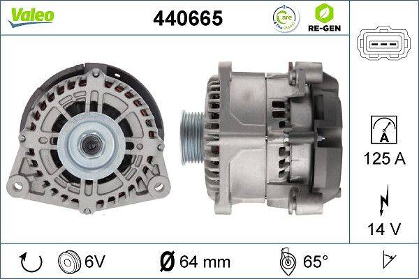 Valeo 440665 Generator