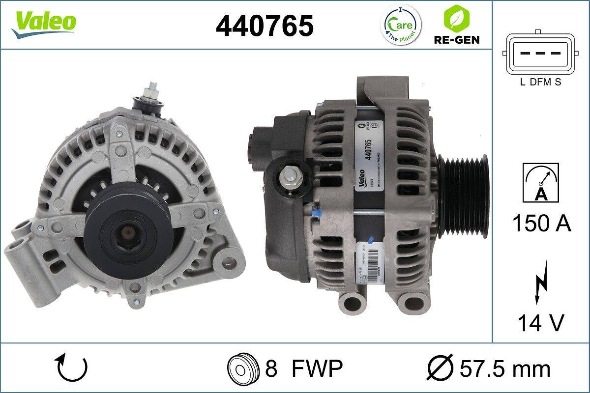 Valeo 440765 Generator
