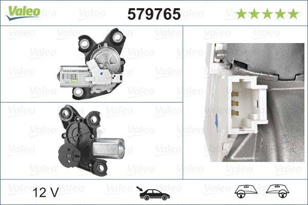 Valeo 579765 Wischermotor