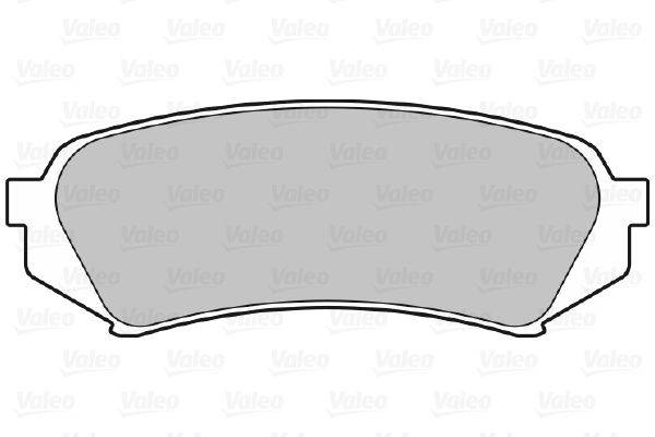 Valeo 598865 Bremsbelagsatz, Scheibenbremse