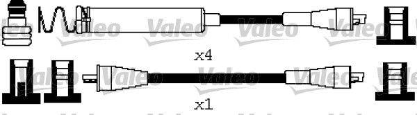 Valeo 346666 Zündleitungssatz