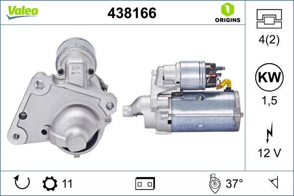 Valeo 438166 Starter