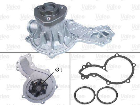 Valeo 506666 Wasserpumpe, Motorkühlung