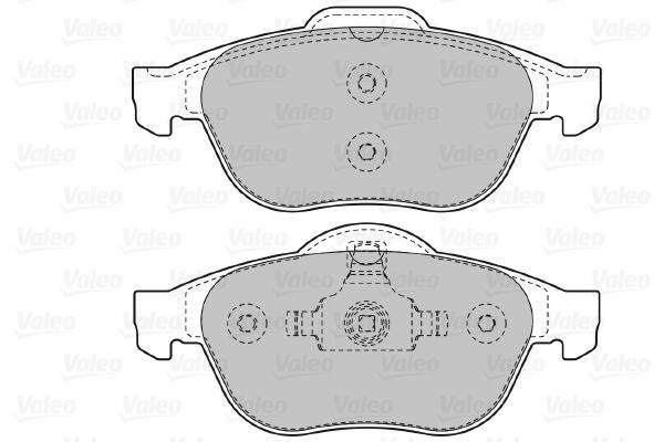 Valeo 598471 Bremsbelagsatz, Scheibenbremse