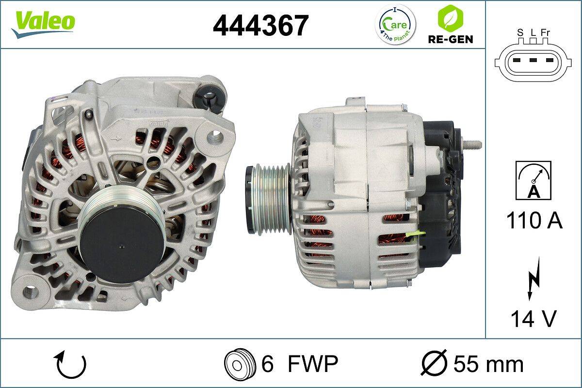 Valeo 444367 Generator