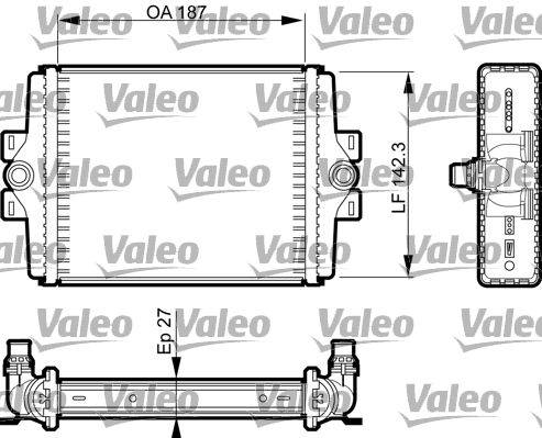 Valeo 735467 Kühler, Motorkühlung