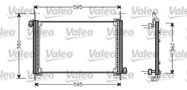 Valeo 818019 Kondensator, Klimaanlage