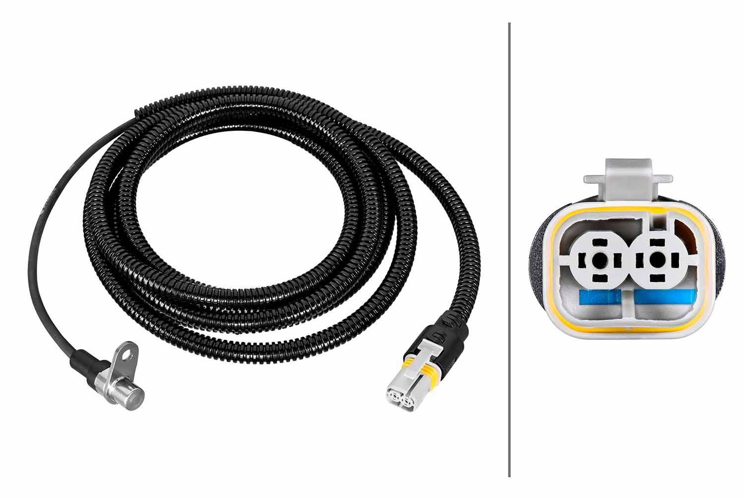 Hella 6PU230052-021 Sensor, Raddrehzahl