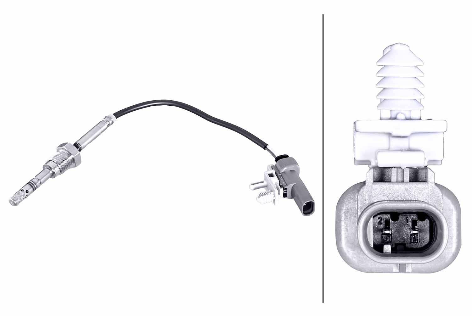 Hella 6PT358226-231 Sensor, Abgastemperatur