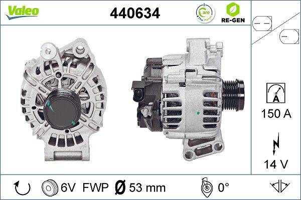 Valeo 440634 Generator