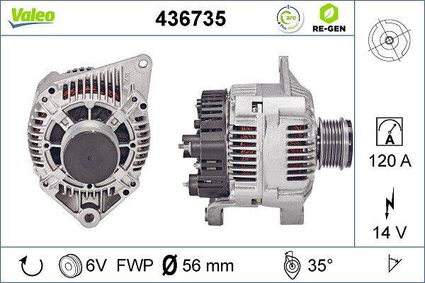 Valeo 436735 Generator