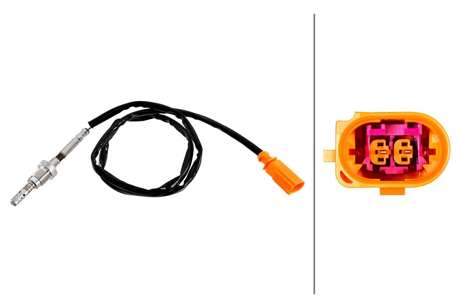 Hella 6PT358226-341 Sensor, Abgastemperatur