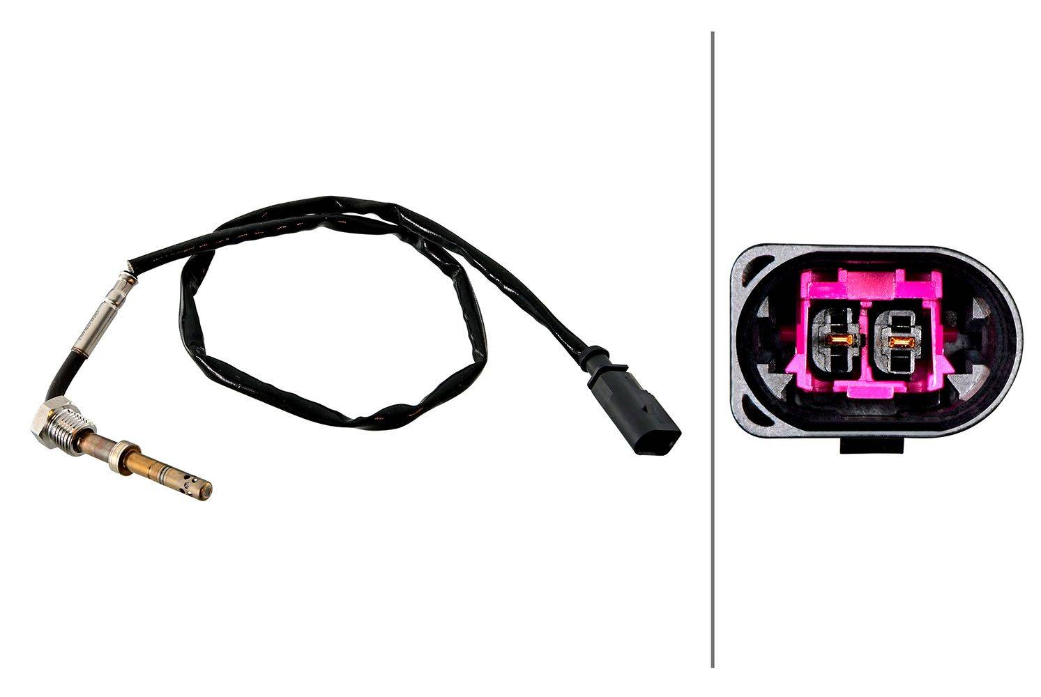 Hella 6PT358226-051 Sensor, Abgastemperatur