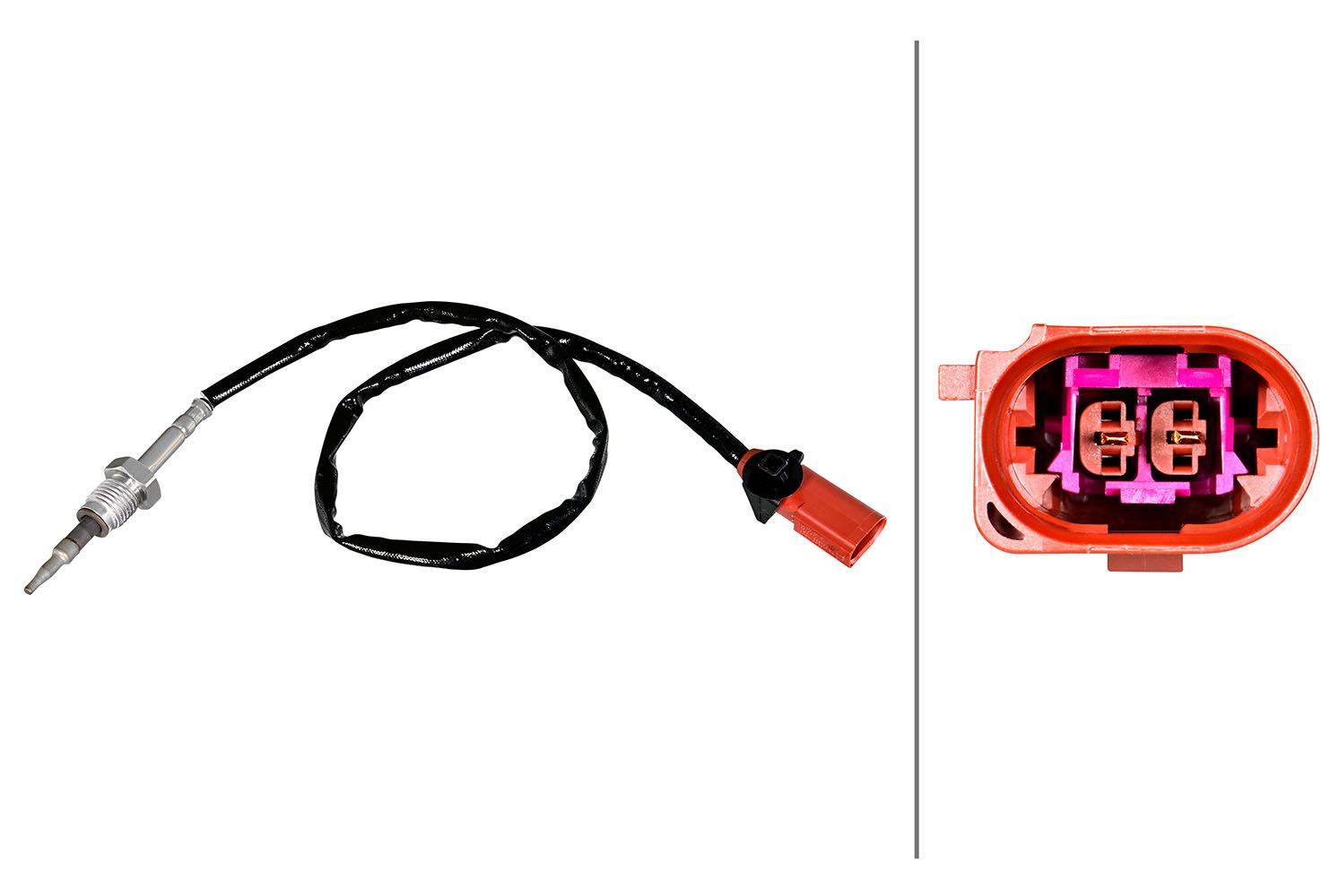 Hella 6PT358226-351 Sensor, Abgastemperatur