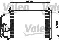 Valeo 818056 Kondensator, Klimaanlage