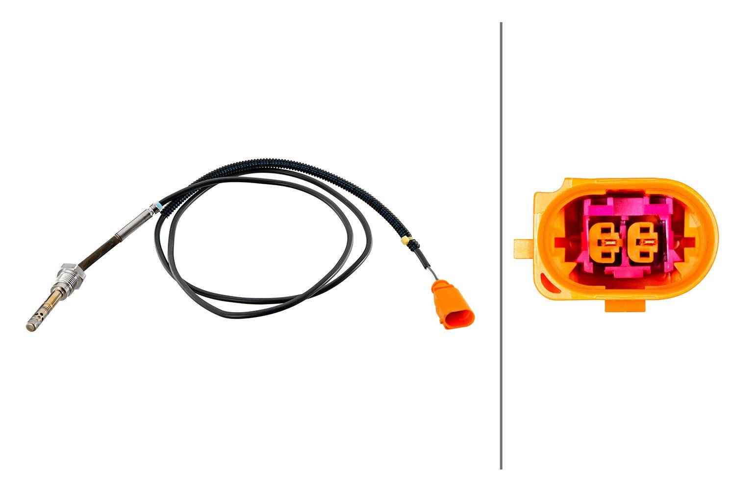 Hella 6PT010376-961 Sensor, Abgastemperatur