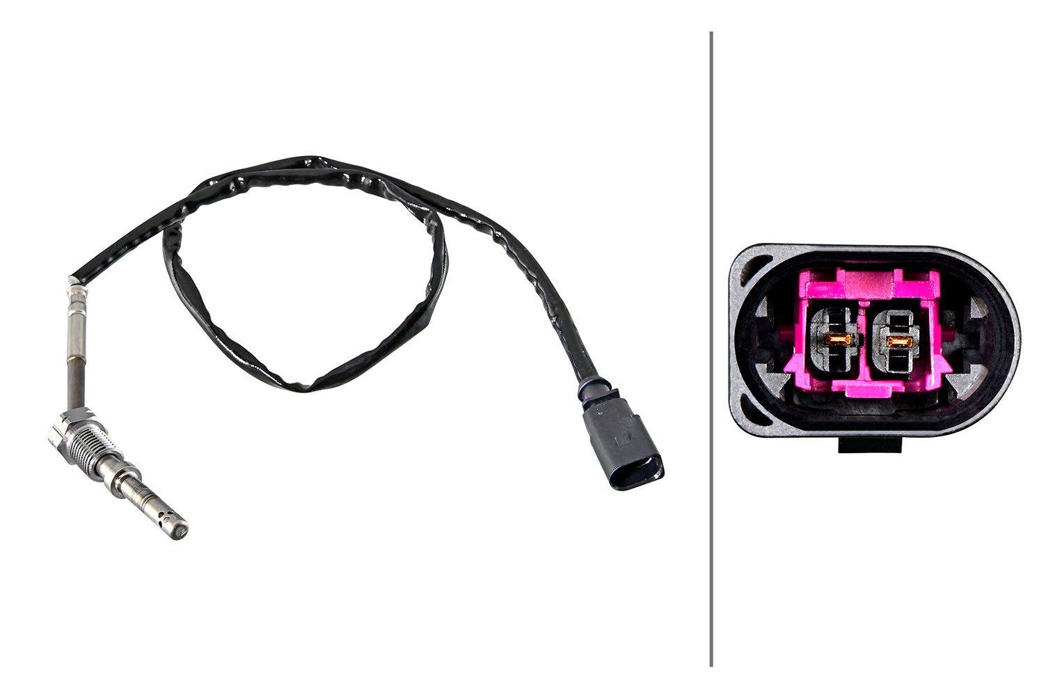 Hella 6PT358226-161 Sensor, Abgastemperatur