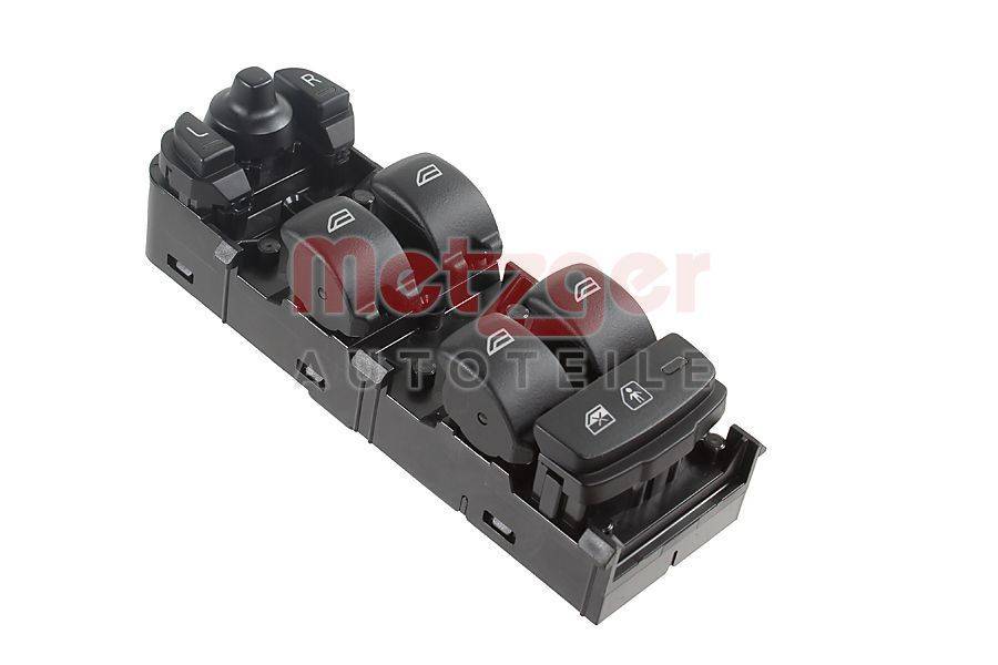 Metzger 09161167 Schalter, Fensterheber