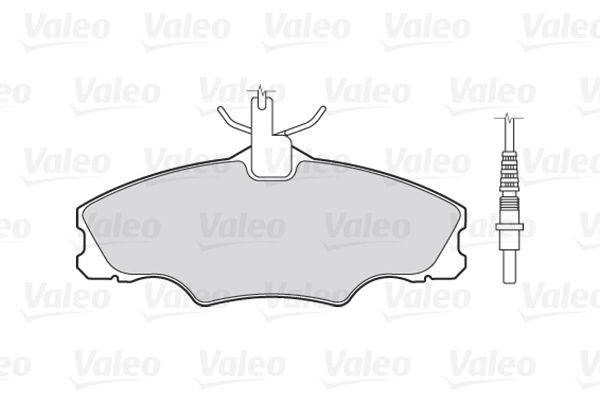 Valeo 301068 Bremsbelagsatz, Scheibenbremse