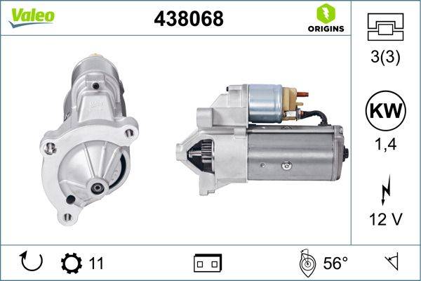 Valeo 438068 Starter