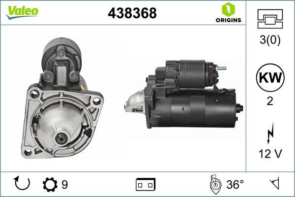 Valeo 438368 Starter