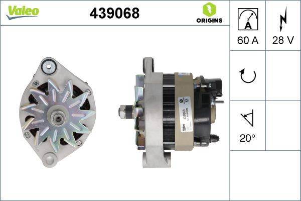 Valeo 439068 Generator