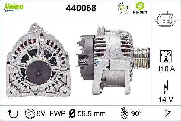 Valeo 440068 Generator