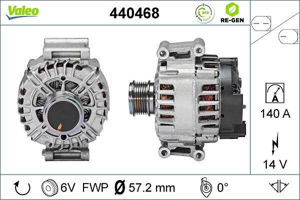Valeo 440468 Generator