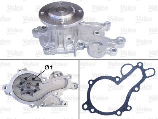 Valeo 506568 Wasserpumpe, Motorkühlung