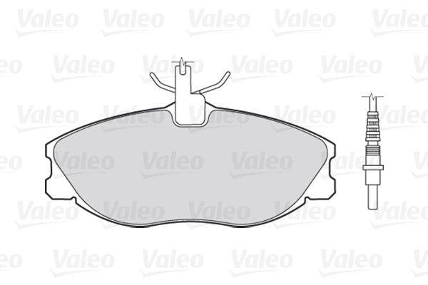 Valeo 301069 Bremsbelagsatz, Scheibenbremse